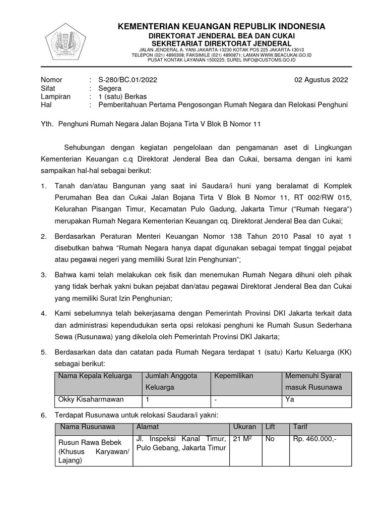 Contoh SP 1 | PDF