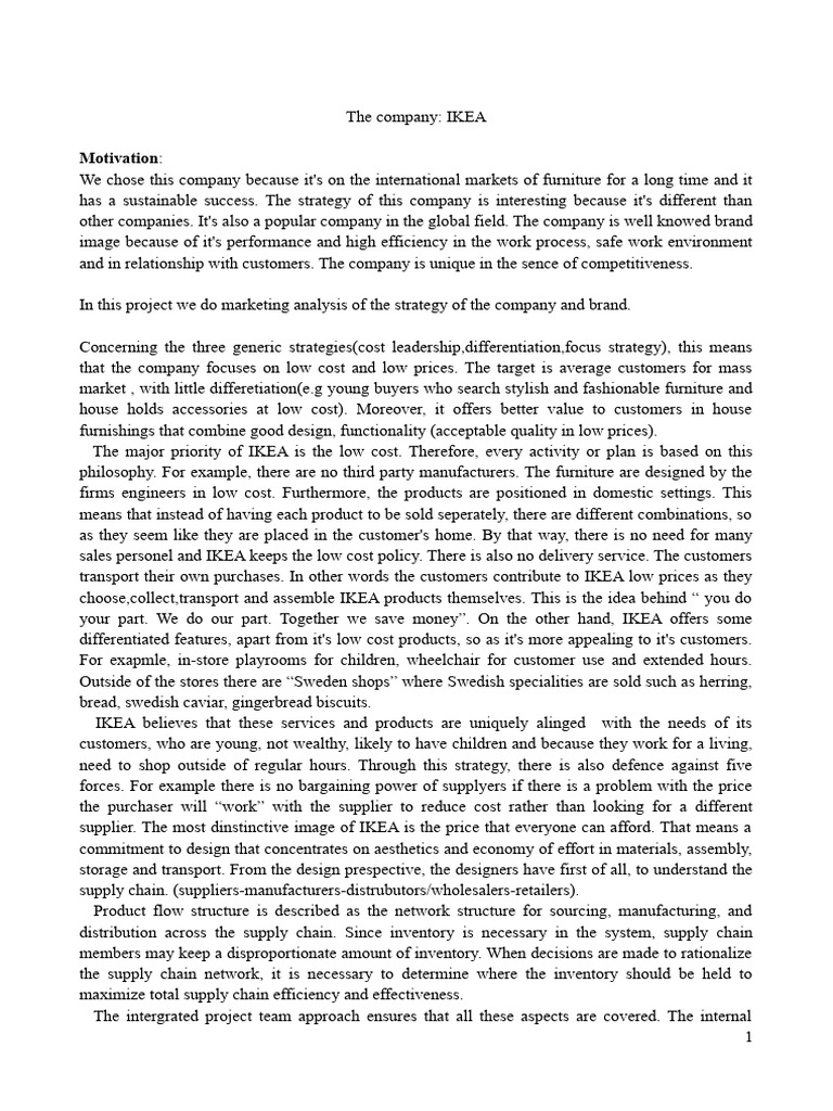 STRATEGIC SOURCING AND CATEGORY MANAGEMENT LESSONS LEARNED AT IKEA PDF DOWNLOAD visual data 3