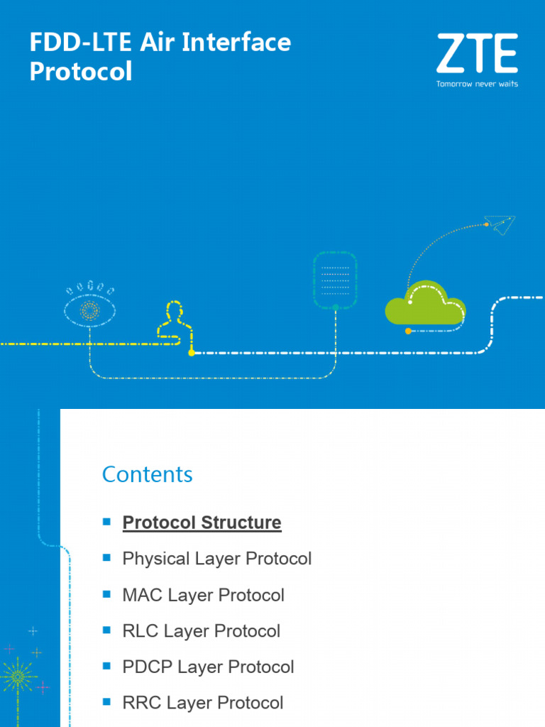 FDD-LTE Air Interface Protocol Overview | PDF | Data Transmission ...
