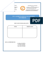 Rapport TP 3 Etude de La Machine Synchrone