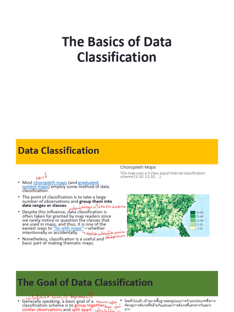 10.the Basics of Data Classification | PDF