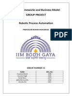 Group 15 RoboticProcessAutomation