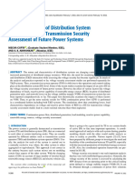 Examining Impact of Distribution System Characteristics On Transmission Security Assessment of Future Power Systems