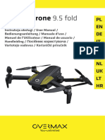 Instrukcja Obslugi OVERMAX X Bee Drone 9.5 Fold