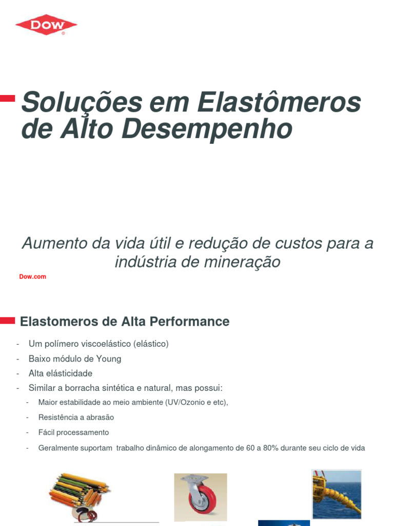 Elastômeros Hyperlast na Mineração | PDF | Poliuretano | Elastômero