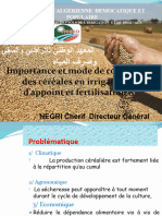 Irrigation D'appoint Contrainte Et Fertilisation