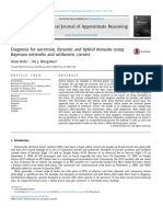 2-Diagnosis For Uncertain, Dynamic and Hybrid Domains Using Bayesian Networks and Arithmetic Circuits