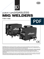 230V Gas-Gasless Mig Welders