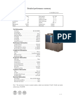 Detailed Performance Summary: Input Data