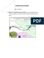 Informe de Visita de Campo