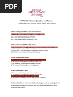 OOP Midterm Review Questions and Answers-1