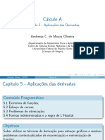 Cap 5 - Aplicações Da Derivadas