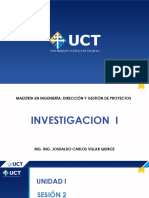 07 UNIDAD I - SESIÓN 2 - PLANTEAMIENTO DEL PROBLEMA-OBJETIVOS-JUSTIFICACION