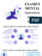 Examen Mental - Apariencia, Porte y Actitud