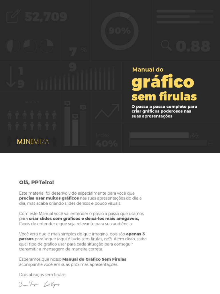 3 ? Manual Do Gráfico Sem Firulas - MINIMIZA | PDF
