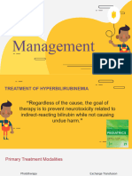 Hyperbilirubinemia Management