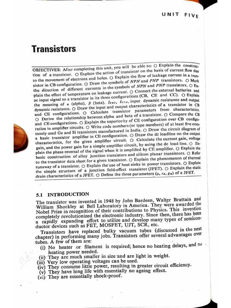 Transistor visual data 7