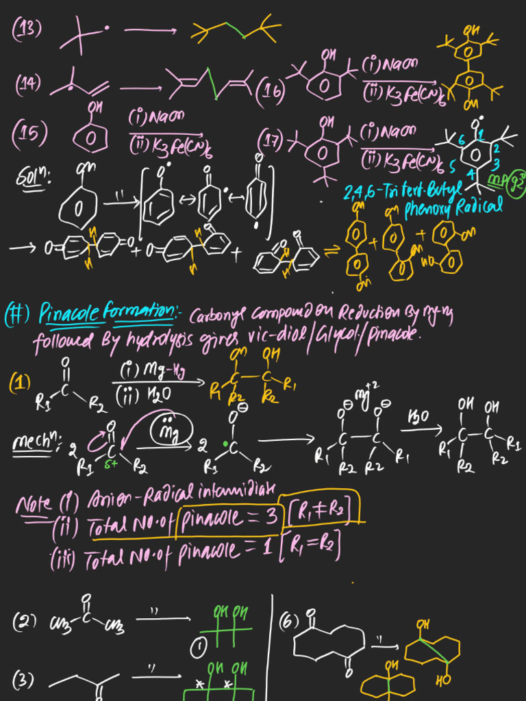 Carbon Free Radical L 03 (Class Notes) PDF