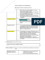 Proyecto Personal de Aprendizaje