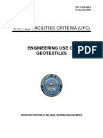 Engineering Use of Geotextiles