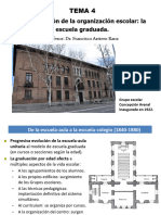 TEMA 4 - El Nacimiento de Las Escuelas Graduadas