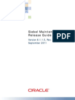 Siebel Maintenance Release Guide 8115 Rev C