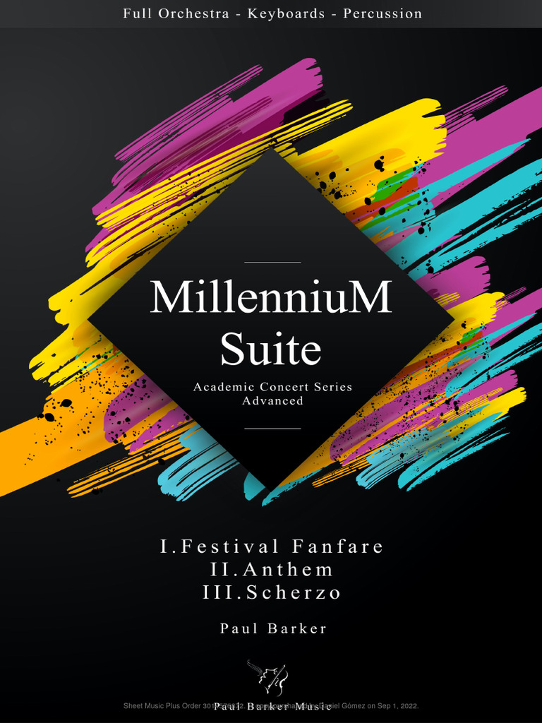 Millennium Suite Unlocked Pdf Orchestras Musical Instruments