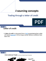 8.3 - Trading Through A Letter of Credit
