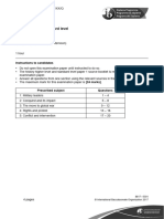 Paper One 2017 November Questions