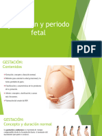 Gestación y Periodo Fetal
