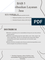 Bab 5 Mendistribusikan Layanan Jasa - Kelompok 12