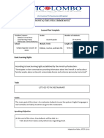 Lesson Plan Focus On Teaching Speaking Skill