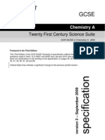 Chemistry Spec