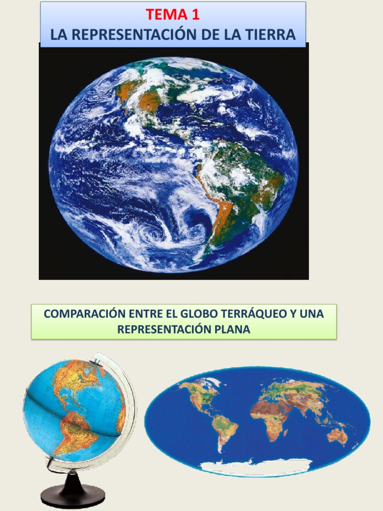 La Representación de La Tierra