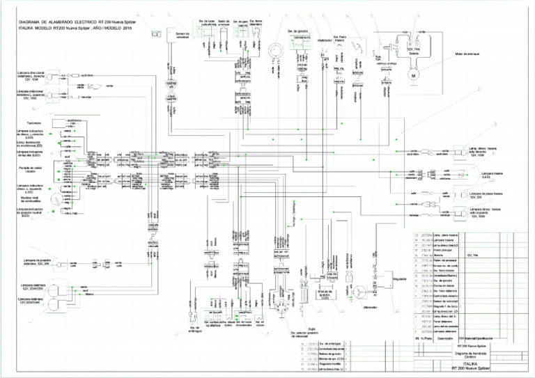 Diagrama RT 200 | PDF