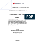 El Proceso Cautelar en El Código Procesal Civil