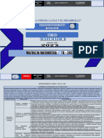 Matriz Matemática 5to Prim