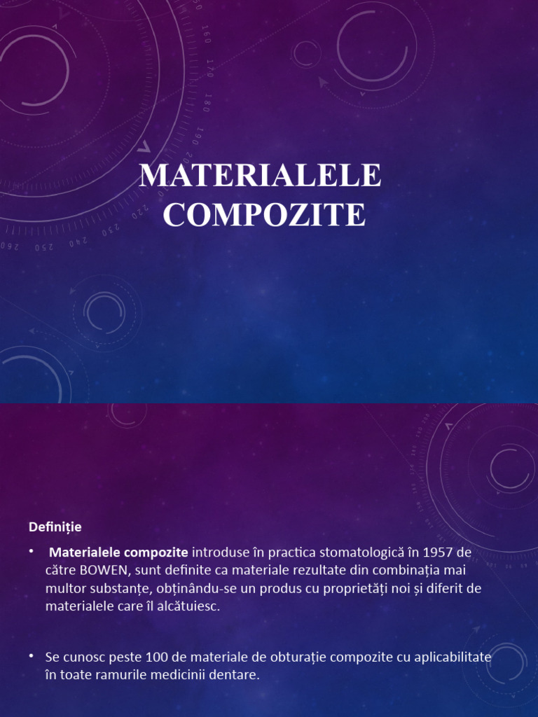 Curs 3-Compozite+materie Rezi | PDF