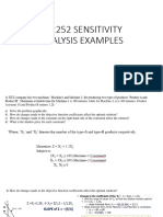 IE 2252 Sensitivity Analysis Examples