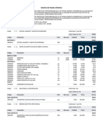 Analisis de Costos Unitarios