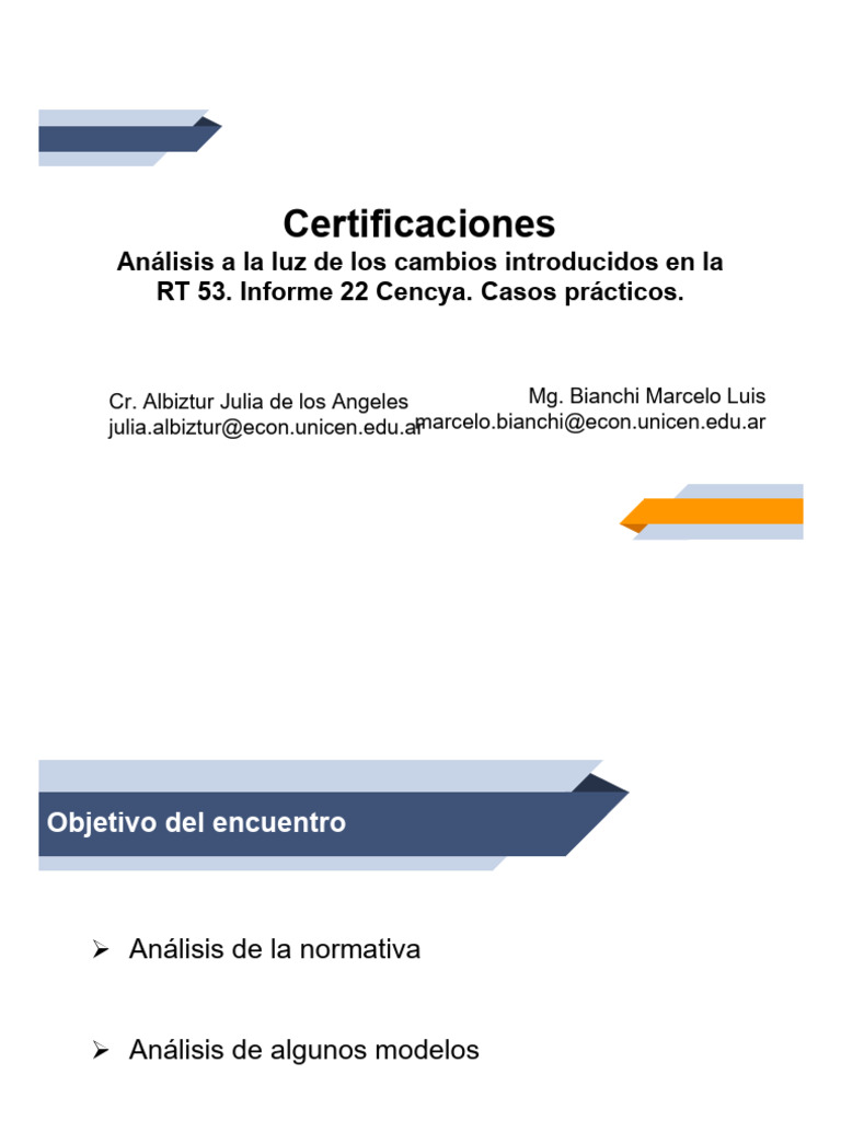 Normativa sobre Certificaciones Contables | PDF | Contabilidad | Contador
