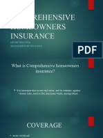 Comprehensive Homeowners Insurance