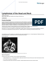 Lymphomas of The Head and Neck - Practice Essentials, Background, Pathophysiology