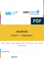 JS Clase01 4 Algoritmos