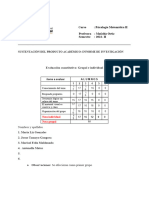 Rubrica - Evaluacion Final PN