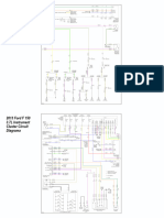 2013 Ford F 150 3.7L Instrument Cluster Circuit Diagrama