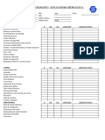 Check List Equipos Komatsu