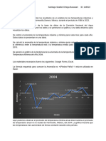 Anomalías de Temperatura