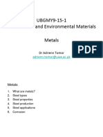 Lecture 3 - Metals 2