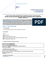 Application Form For Trauma - Ortho - EM - PEM - DSREC Committee - Reduced Application Form Template v1.0 04.07.23